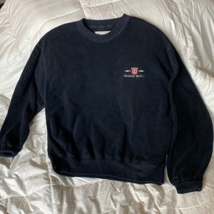 Vintage Oarsman 913 Navy Blue Sweatshirt / Orange Beach Embroidered